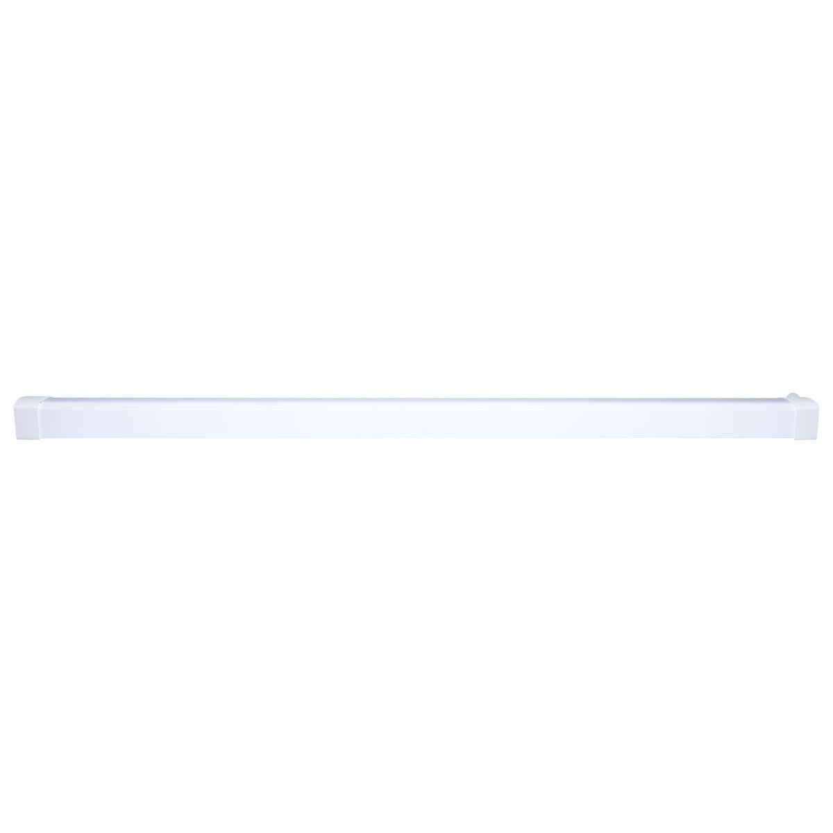 Satco LED 4-foot wrap with PIR motion sensor, 39W, available in 27K to 50K color temperatures, ideal for energy-efficient lighting.