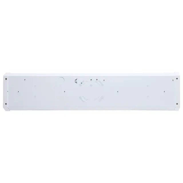 Satco LED white 2-foot wrap light fixture with pull chain, 20 watts, available in 27K, 30K, 35K, 40K, and 50K color temperatures.