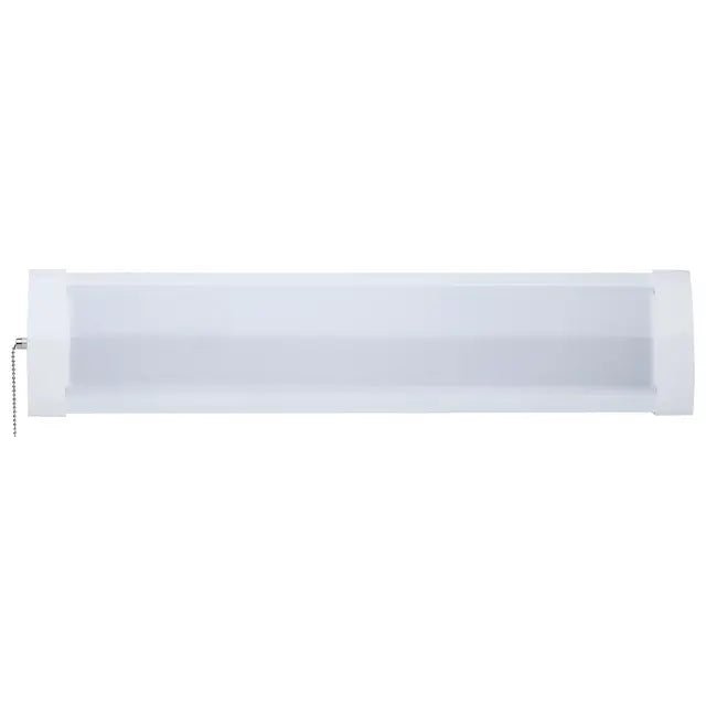 Satco LED White 2-Foot Wrap Light with Pull Chain, 20W, available in 27K to 50K color temperatures, for efficient lighting.