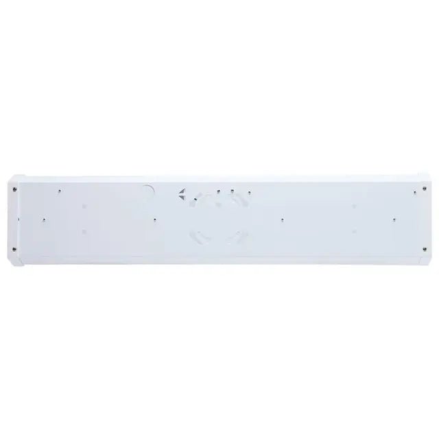 Satco LED 2-foot linear wrap fixture with PIR motion sensor, 20W, available in 27K to 50K color temperatures, ideal for efficient lighting.