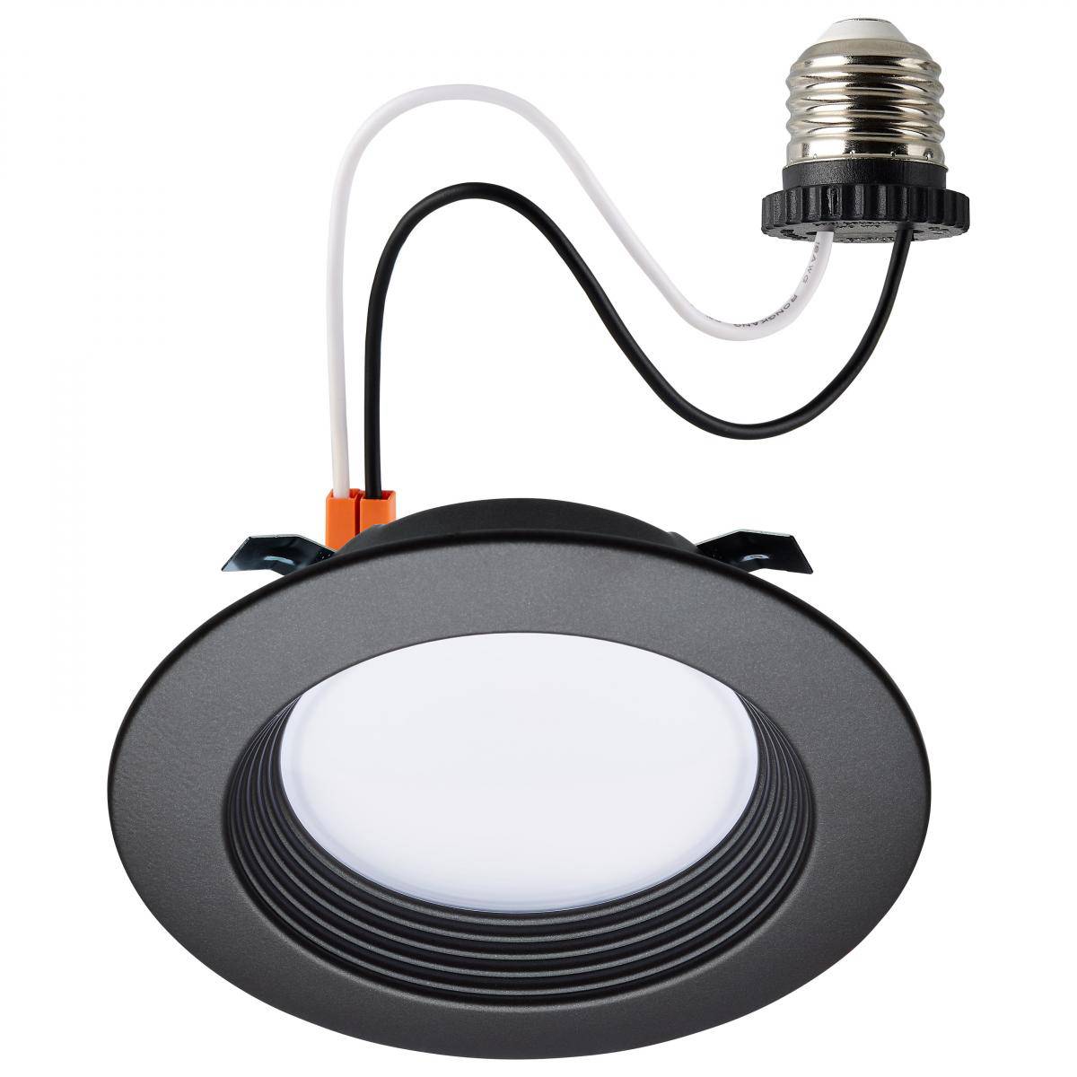 Bronze 6.7 Watt; LED Downlight Retrofit; 4 Inch; CCT