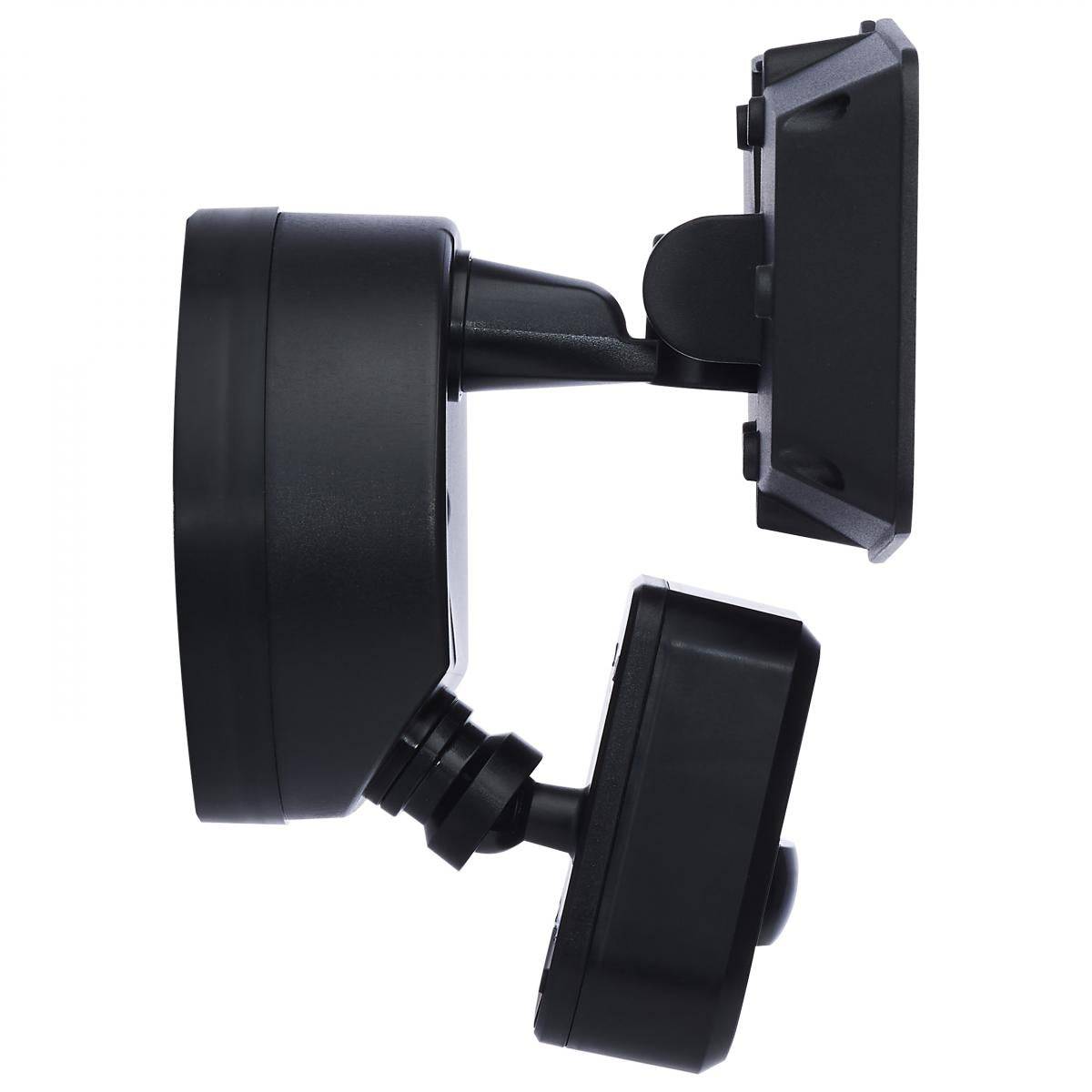 Black 36 Watt Rectangular Outdoor SMART Security Light with Camera; Starfish Enabled - Green Lighting Wholesale, INC