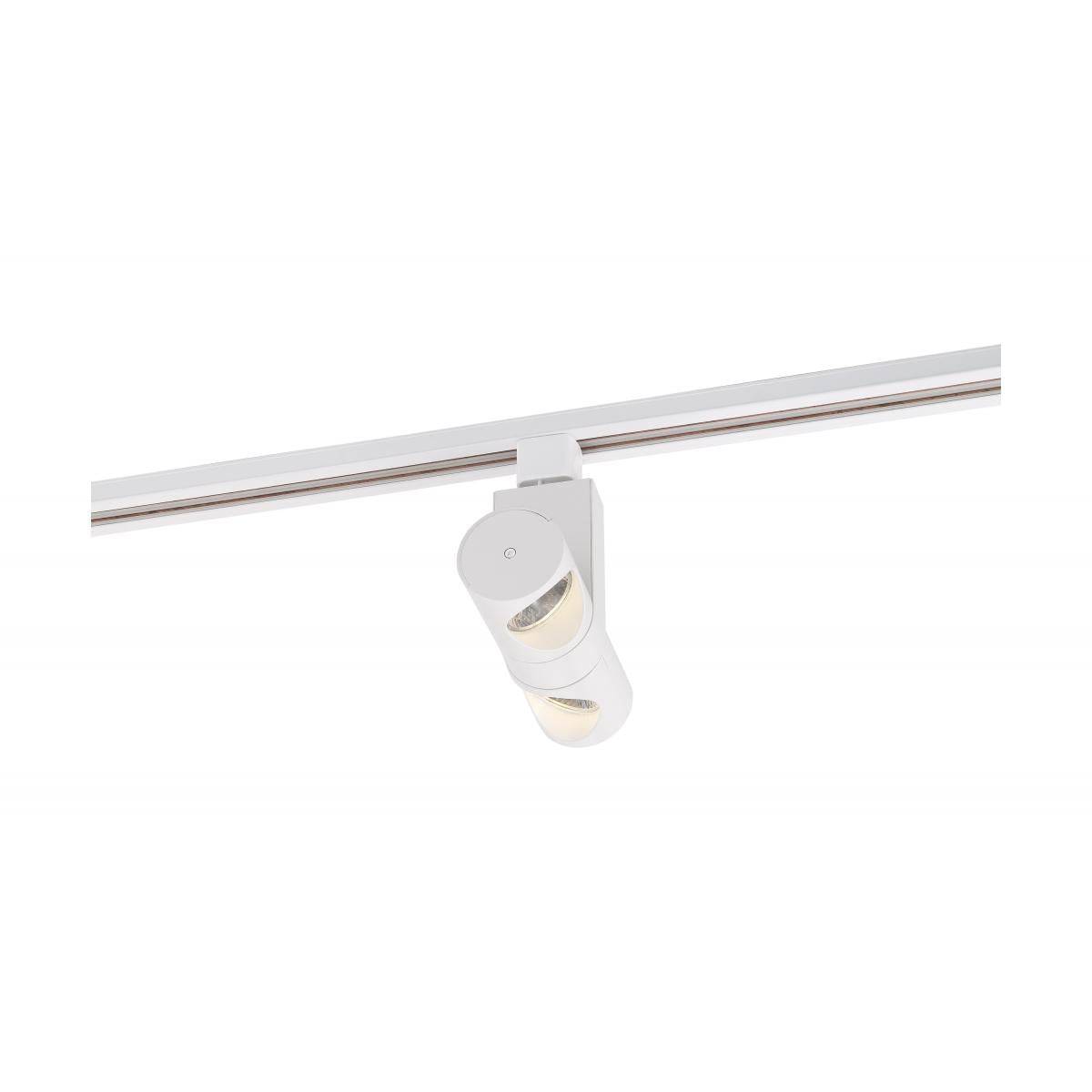White LED; 24 Watt Track Head; Dual Pipe; 24 deg - Green Lighting Wholesale, INC