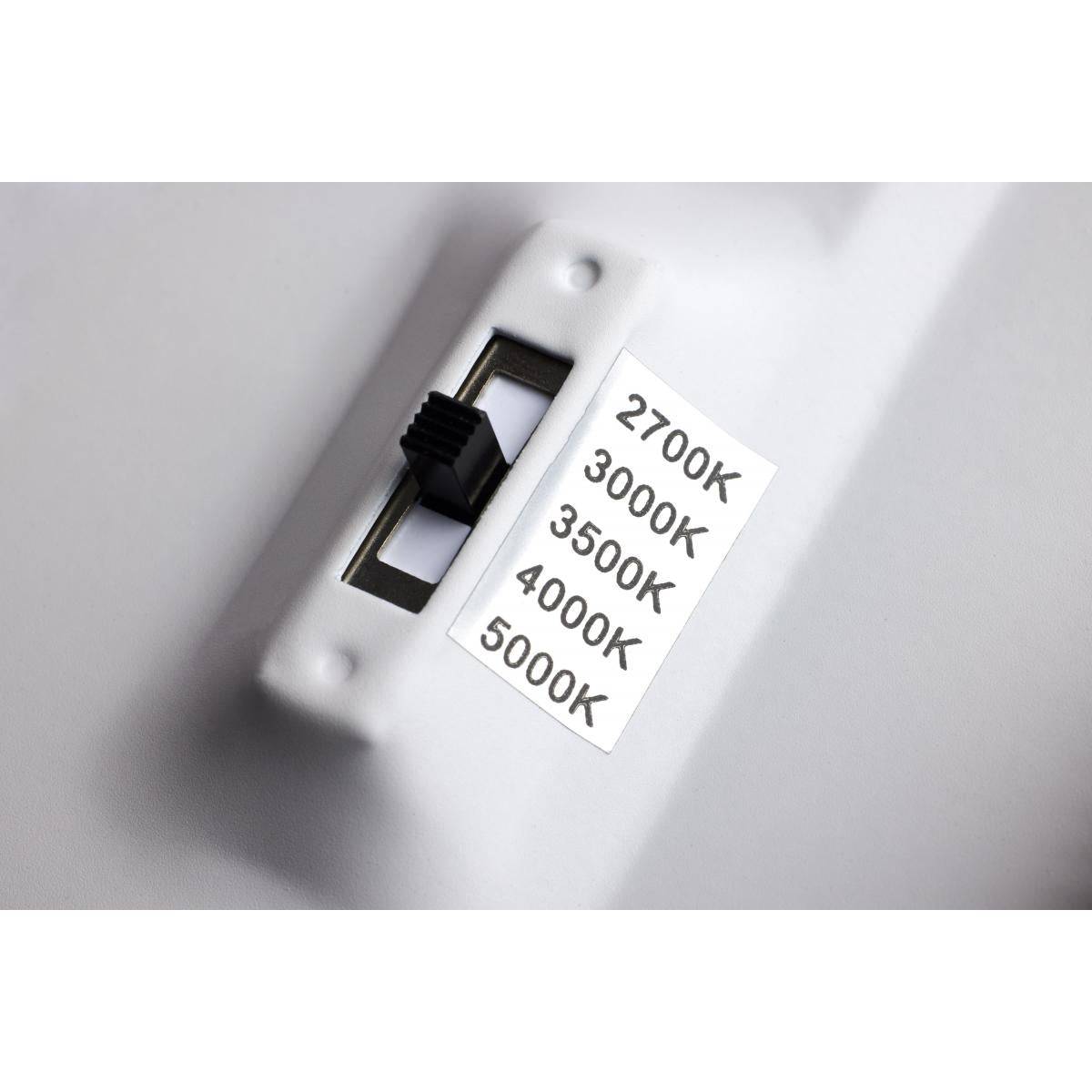 Black 10 Watt; LED Direct Wire Downlight; Edge-lit; 4 inch