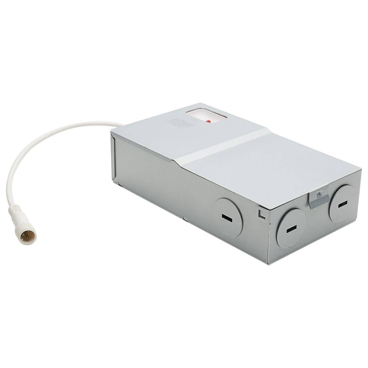 Fire Rated 6 Inch Direct Wire Downlight; Round Shape; White Finish; CCT Selectable - Green Lighting Wholesale, INC