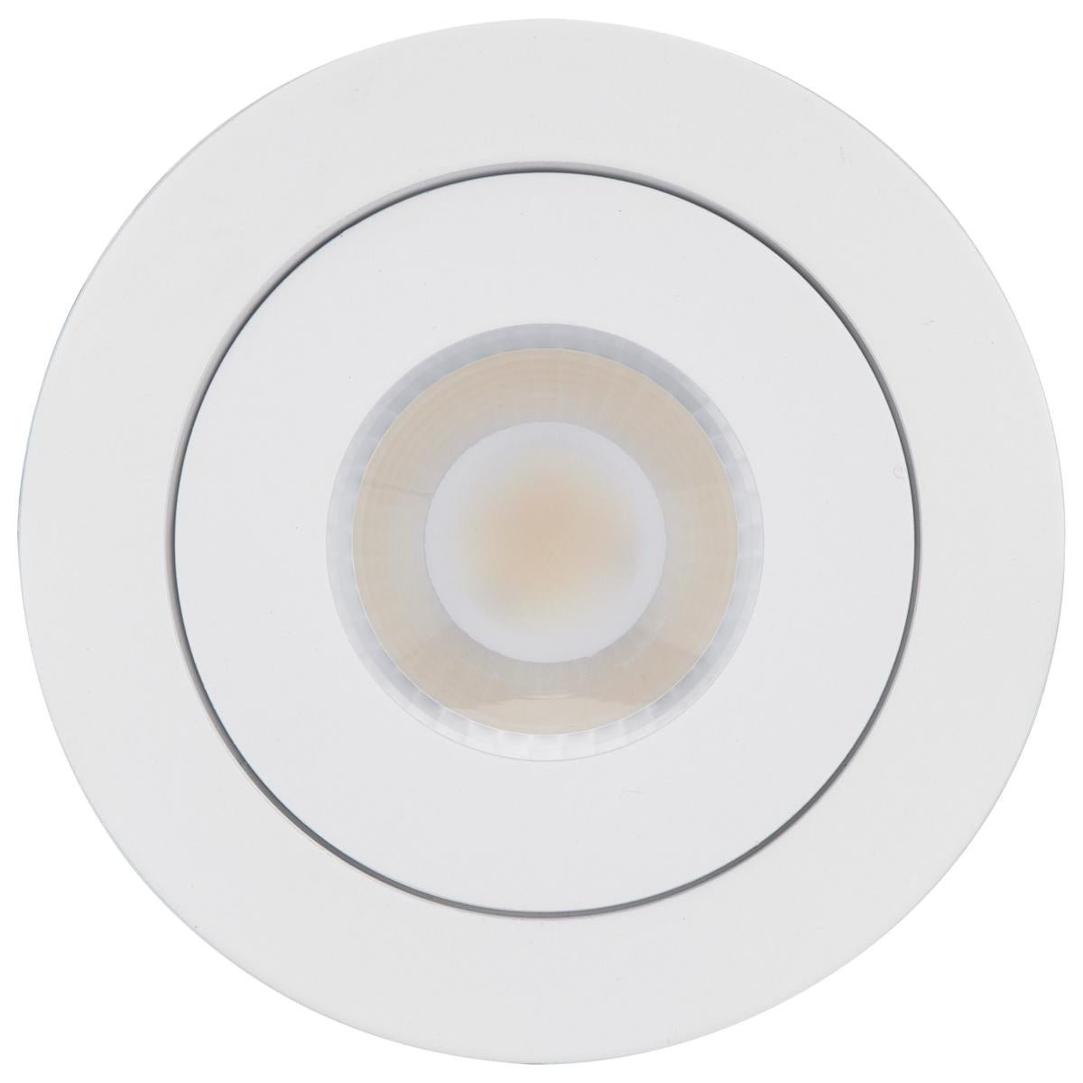 RGB & Tunable White 9 Watt; LED Gimbaled Downlight; 4 Inch - Green Lighting Wholesale, INC