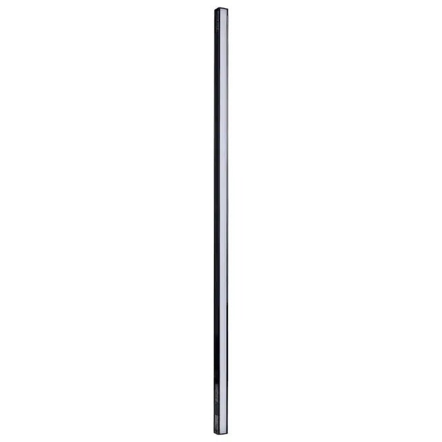 Black 10W Satco 30-inch LED under cabinet lighting with adjustable 30K/40K/50K CCT for modern kitchen or workspace illumination.