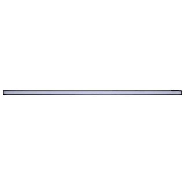 Black 10W 30-inch LED under cabinet lighting by Satco with adjustable color temperature options 30K, 40K, 50K.