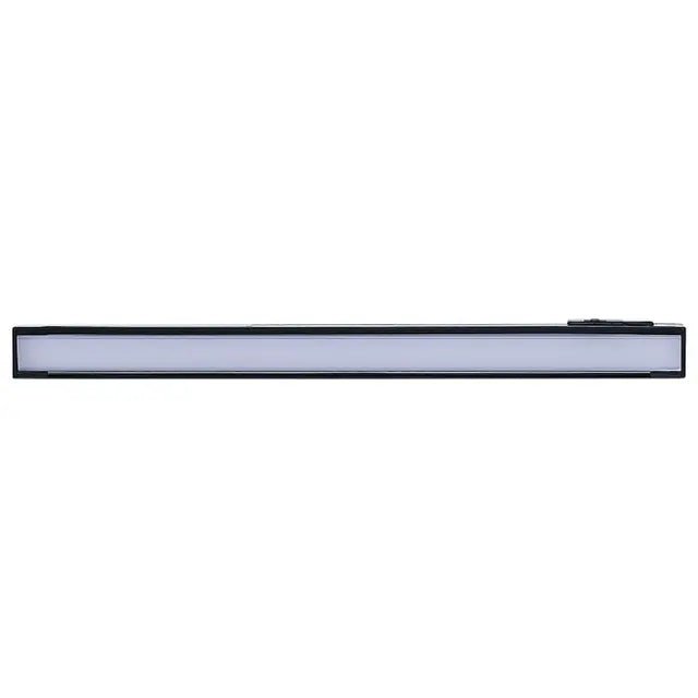 Black 4W 10-inch LED under cabinet light by Satco with adjustable CCT options 30K, 40K, and 50K for modern kitchen lighting.