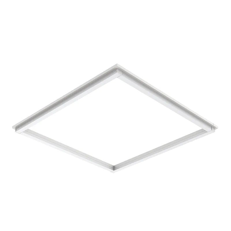 Westgate LED 2x2 ceiling fixture with 4-piece frame, grid-mount driver box, available in 27W, 35W, 40W, with adjustable CCT.