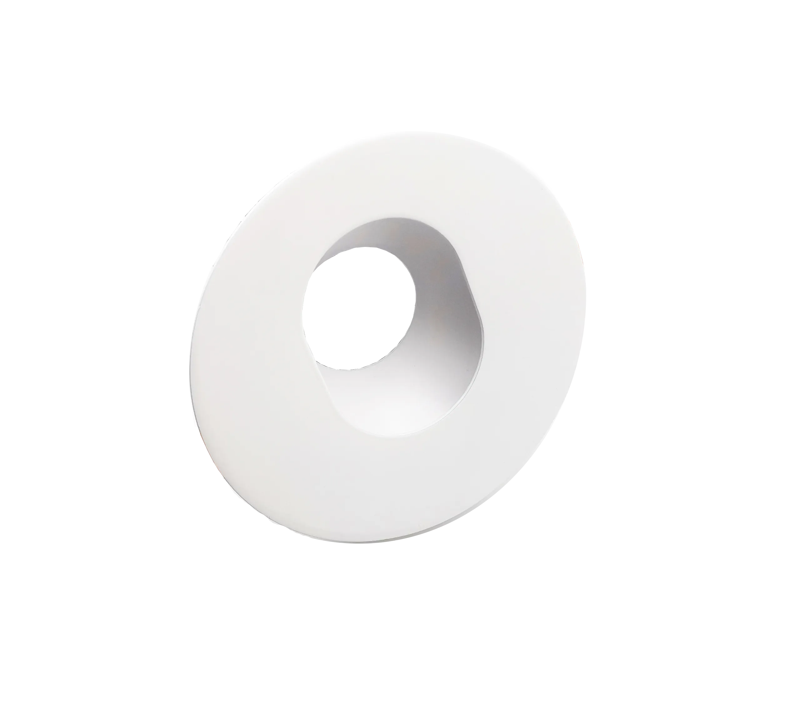 White LED 4" Architectural Canless Light with Slot Trim