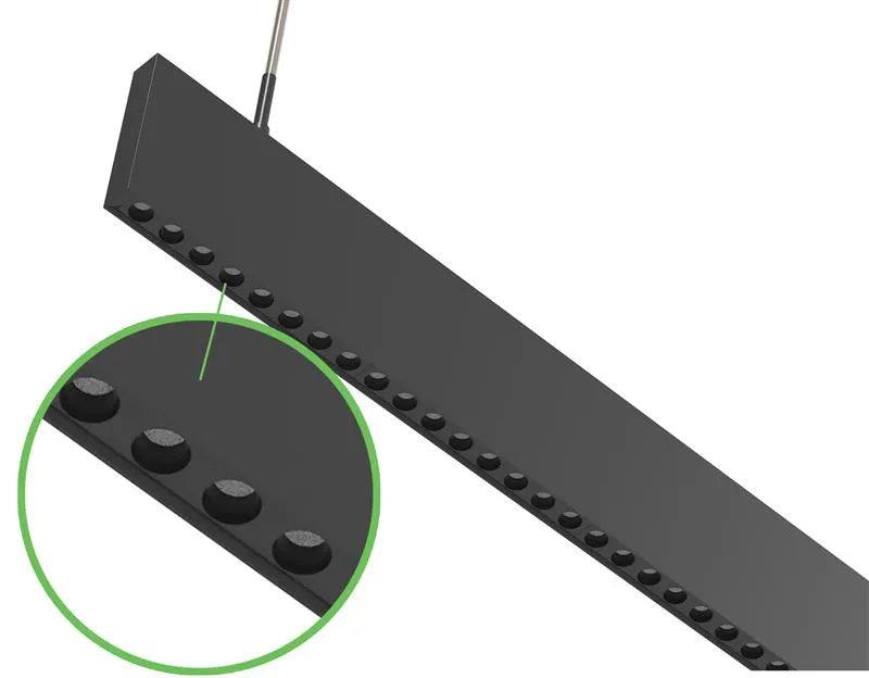 4FT White Architectural Slim Linear Light with Aperture