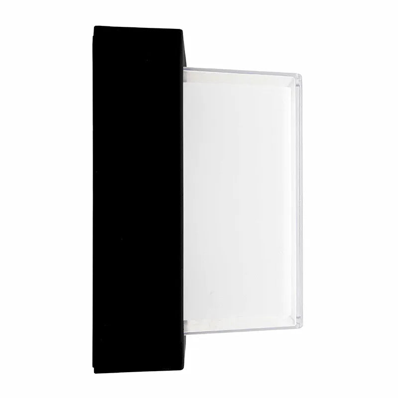 Black LED Multi-CCT Architectural Wall Light- 12 Watt