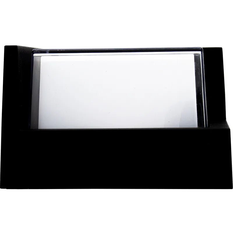 Westgate LED 6-inch square RGB smart architectural wall light for exterior lighting, 12W, with colorful LED illumination.