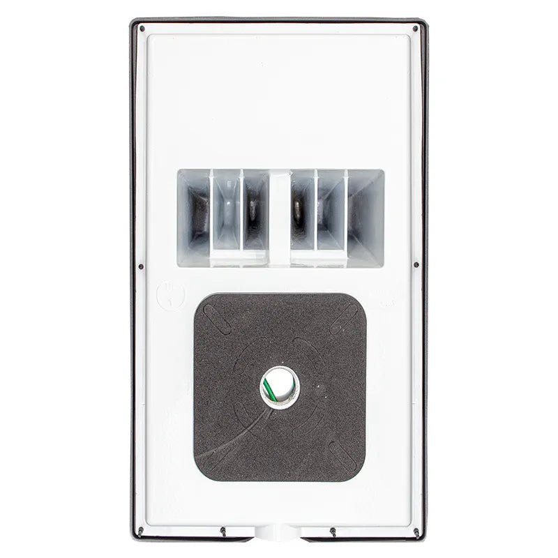 Westgate LED white mini wall pack with photocell, available in 13W, 20W, 26W, exterior lighting fixture for outdoor illumination
