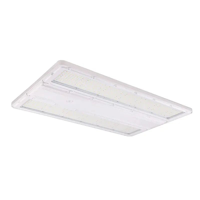 Westgate IP69 2ft LED 130W linear high bay fixture, ideal for food and chemical facilities, with color and wattage options.