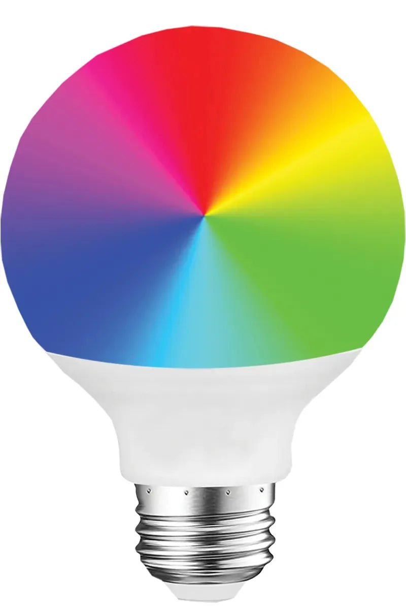 Westgate RGB G25 Smart Lamp with 5W LED bulb, colorful lighting, and modern design for smart home illumination.