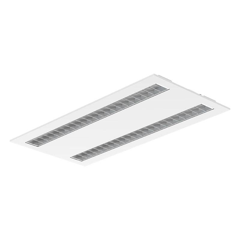 Westgate LED 2x4 architectural grille troffer ceiling fixture with adjustable wattage and color options for modern lighting.