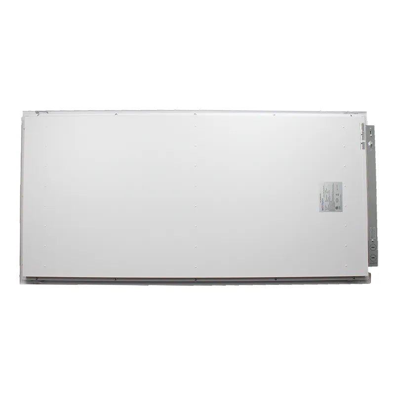 Westgate LED 2x4 architectural recessed panel lights in black with adjustable CCT, available in 30W, 40W, and 50W for ceiling installation.