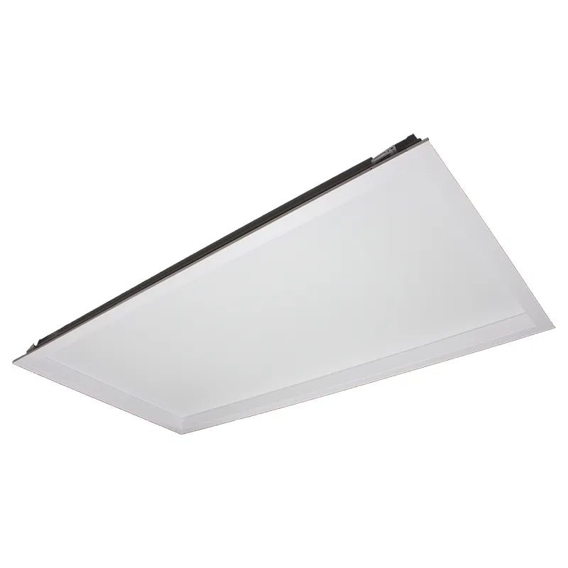 Westgate LED 2x4 architectural recessed panel lights in 30W, 40W, 50W with adjustable CCT for ceiling lighting.