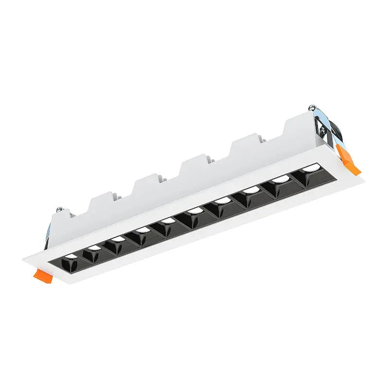 White Mini Linear Optic-Light Fixture, 18W