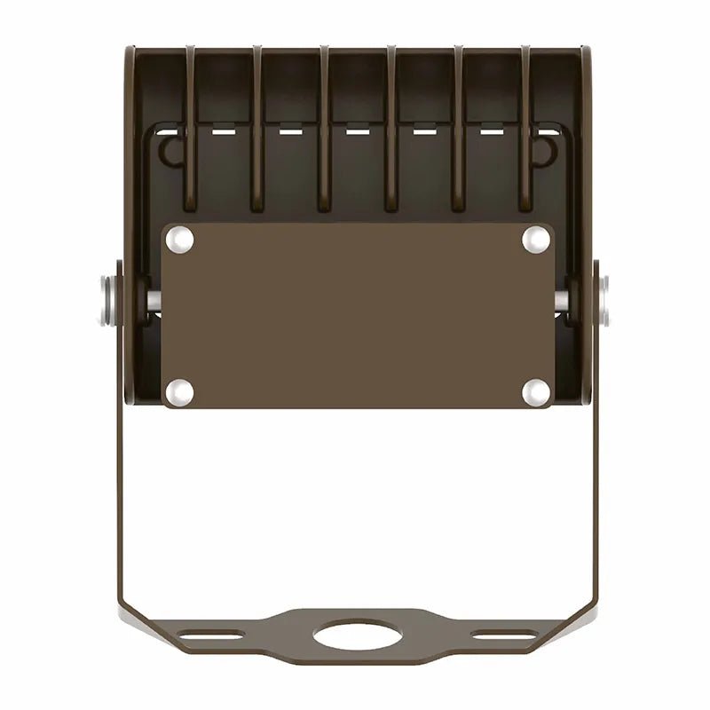 Westgate LED extra small flood light with U bracket, 15W, 5000K, outdoor lighting fixture for security and illumination.