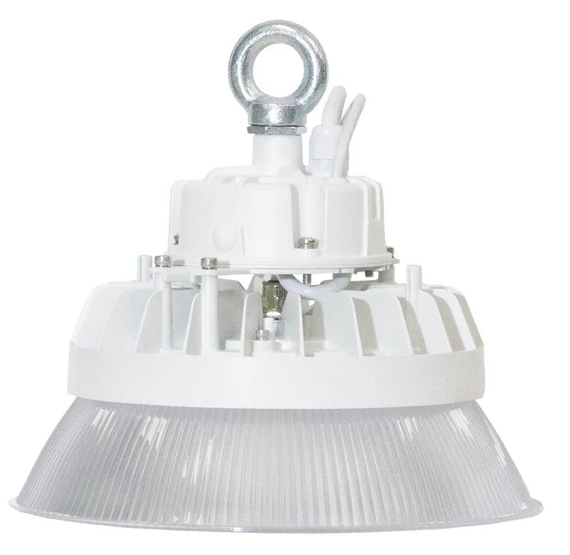 Westgate LED Wet Location Mini High Bay with prismatic reflector, 50W, 5000K, 6500 lumens, suitable for industrial lighting applications