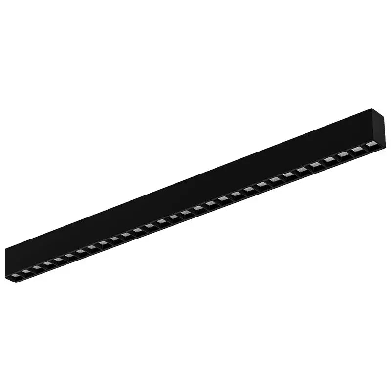 Black 4ft. Westgate LED linear lighting fixture with architectural 2-inch optic and combined distribution, color and wattage options