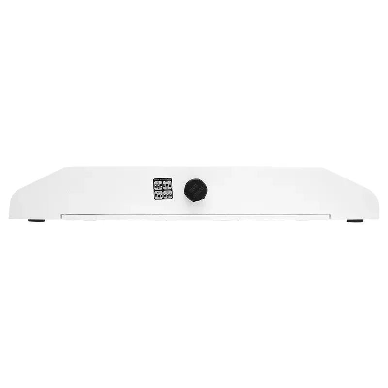 Westgate LED multi-power surface mount gas station canopy light with 5000K daylight color for commercial outdoor lighting.