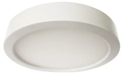 Westgate RGB flush mount LED lighting fixture, 14.5-inch round, 26-watt LED ceiling light for modern interior illumination