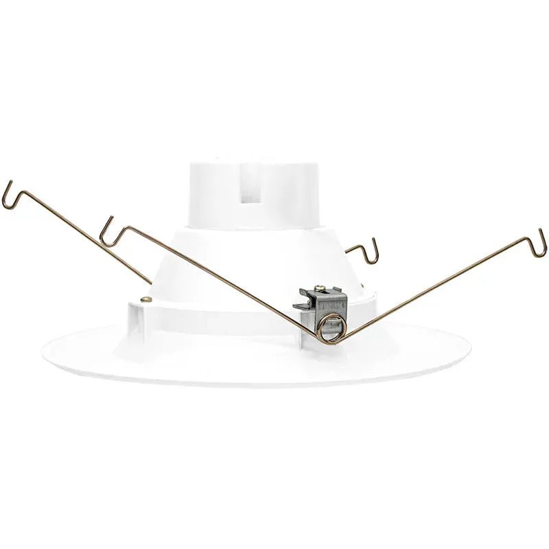Westgate 6-inch smart RGB LED recessed trim with 13W RGBW, ideal for modern retrofit lighting installations.