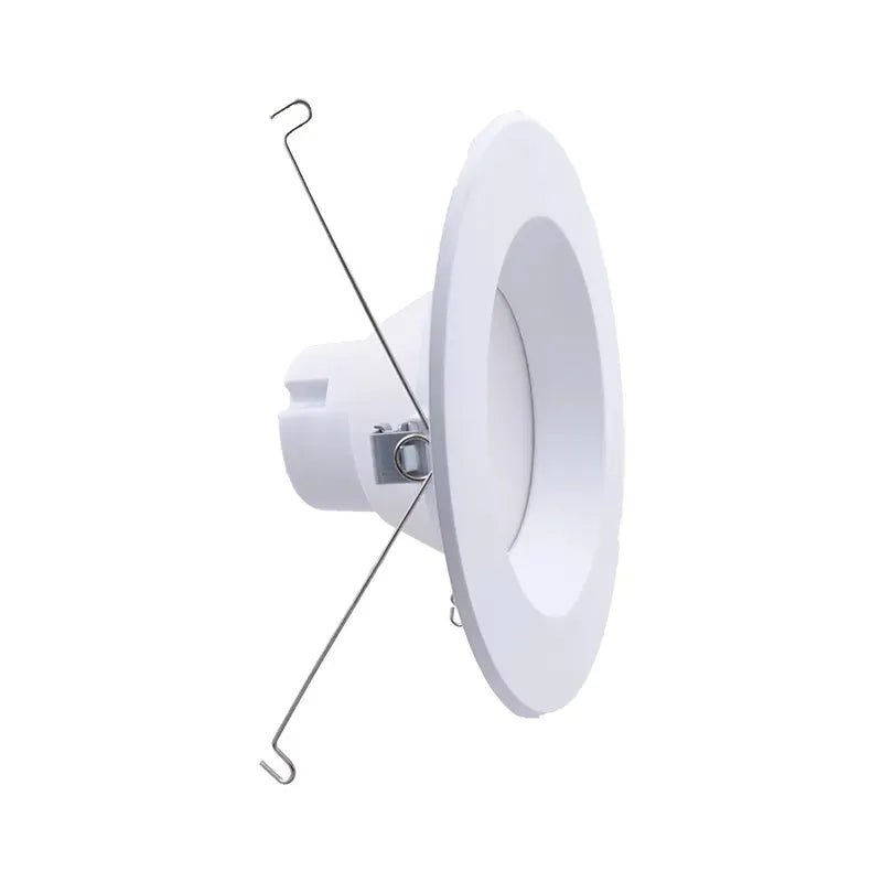 Westgate 6-inch smart RGBW LED recessed trim with 13W retrofit kit showing colorful lighting options.