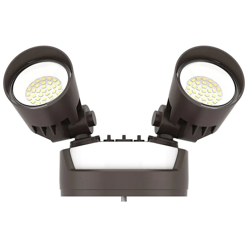 Westgate X-Gen Advance LED security light with PIR sensor in bronze, 16-25W, available in 3000K, 4000K, and 5000K color temperatures.