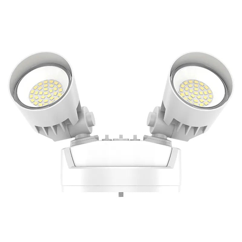 White Westgate X-Gen Advance LED security light with PIR sensor, 16W-25W, in warm to cool color temperatures.
