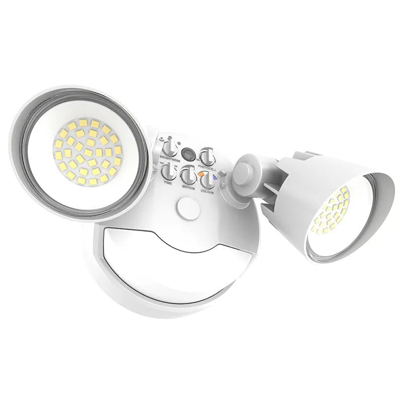 Westgate X-Gen Advance Security Light with PIR sensor, white LED outdoor security light, 16W-25W, 3000K-5000K color options
