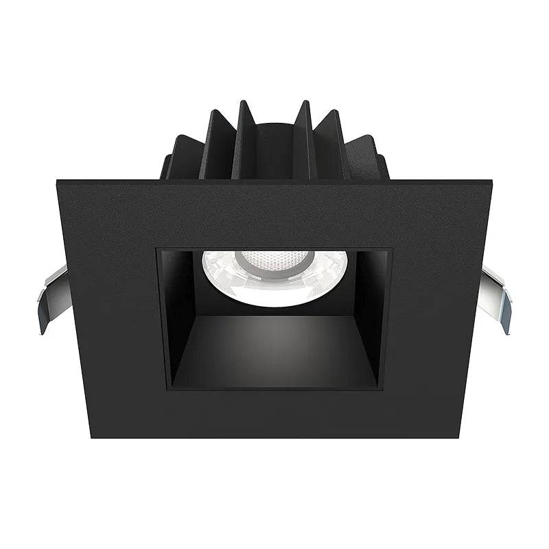 4" Black Square LED Canless Light, 15W, 2700K/3000K/3500K/4000K/5000K - Green Lighting Wholesale, INC