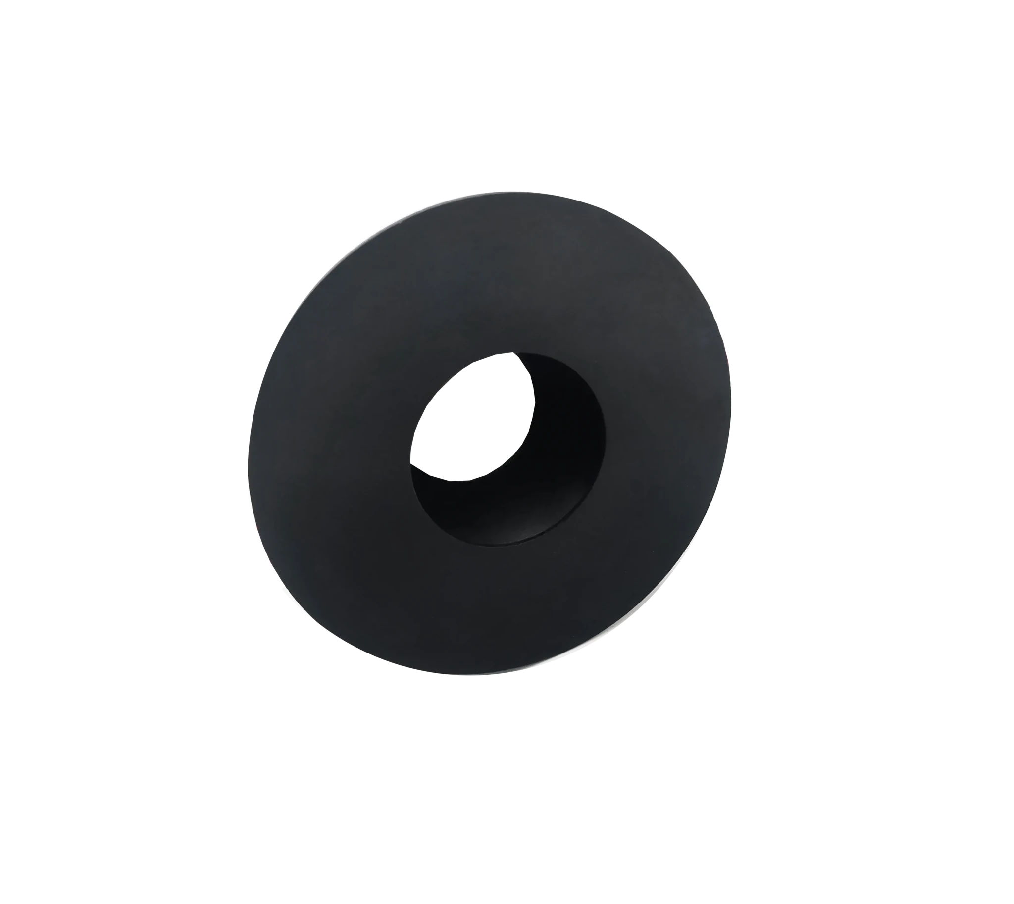 Black Westgate LED wafer 4-inch architectural canless recessed light with pin hole, showcasing sleek modern design.