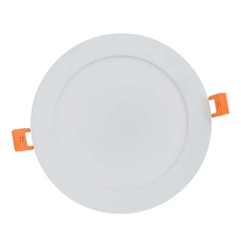 Westgate RGB Ultra Slim 6-inch LED wafer recessed light, 12W canless design with colorful RGB lighting, ideal for modern ceiling lighting.