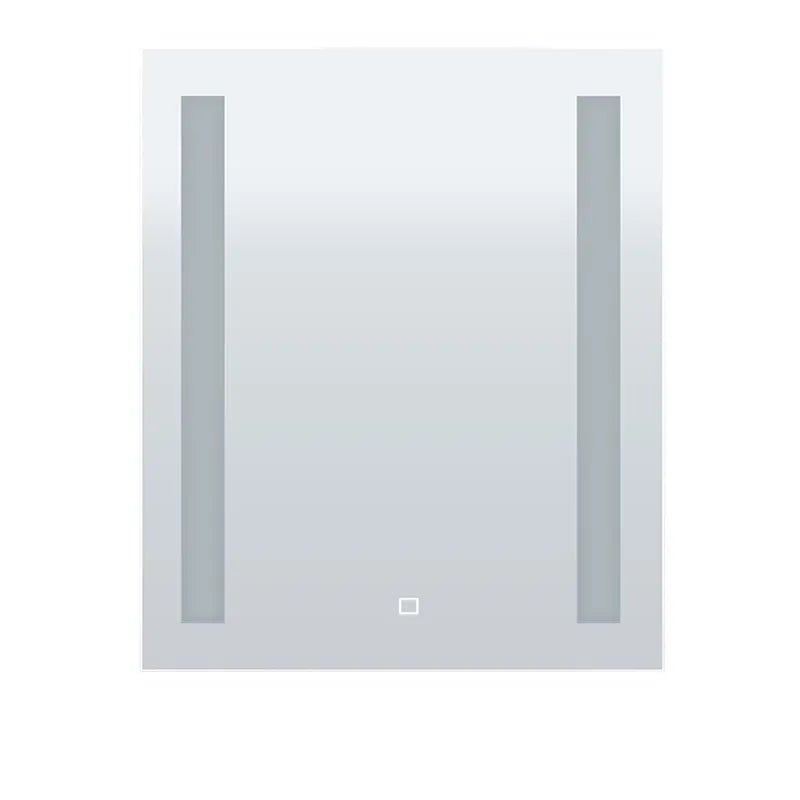 Westgate LED mirror with cabinet, adjustable color temperature, dimming, and defogger feature for modern bathroom lighting.