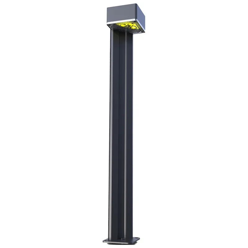 Westgate solar pathway stud light, 3W LED with warm 3000K glow, solar-powered garden lighting for outdoor pathways.