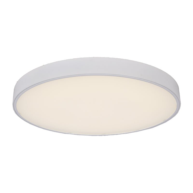 Westgate 24-inch LED round suspended architectural panel light with up/down lighting for decorative ceiling illumination.