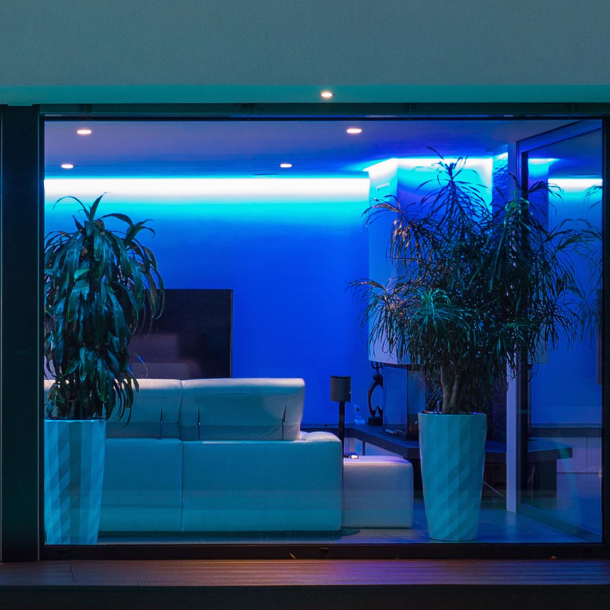 10 Watt; 5-6 in. LED Recessed Downlight; RGB & Tunable White