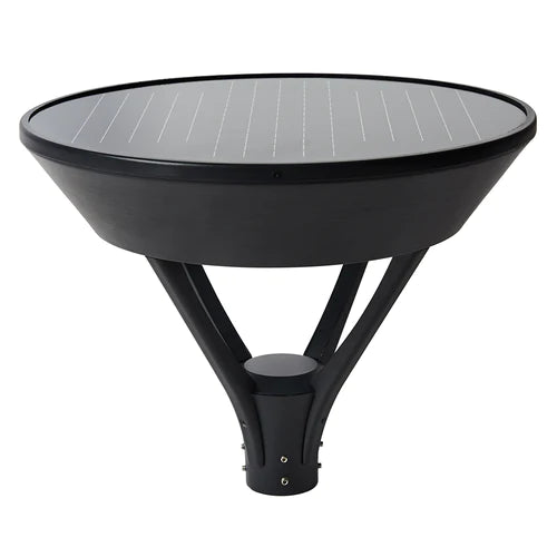 Solar LED Light 20 Watt 2600 LM 5000K Black - Green Lighting Wholesale
