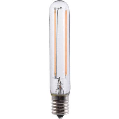 LED Advantage Filament T6-1/2 320 Deg, 4W-300lm, Dimmable, 80CRI, 2700K, E17, 120VAC - Green Lighting Wholesale