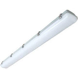 Eiko LED Vapor Tight Surface Fixture DLC V4.1, 40W, 5200LM, 4000K, dimmable, suitable for indoor or outdoor lighting.