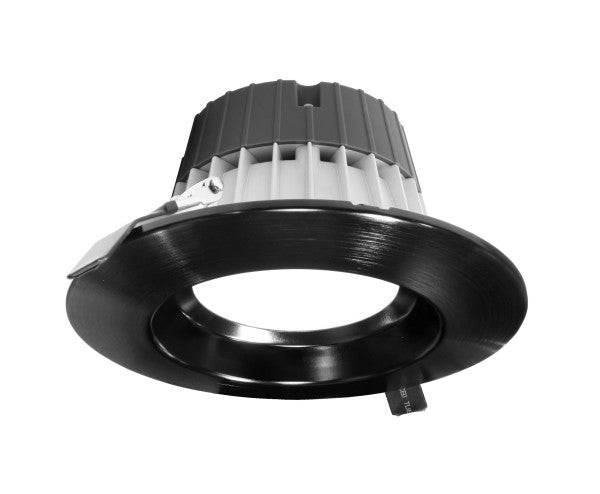 6-inch Black Commercial Canless LED Downlight Kit - Green Lighting Wholesale