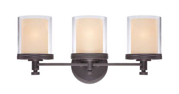 Nuvo Lighting 60/4543 Decker Three Light Vanity Fixture - Green Lighting Wholesale