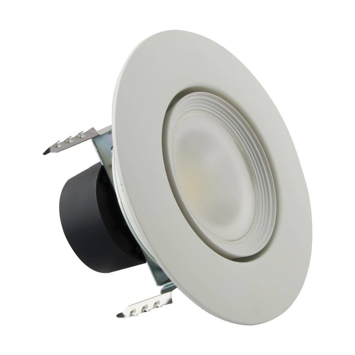 7.5 Watt LED Directional Retrofit Downlight - Gimbaled; 4 in. - Green Lighting Wholesale