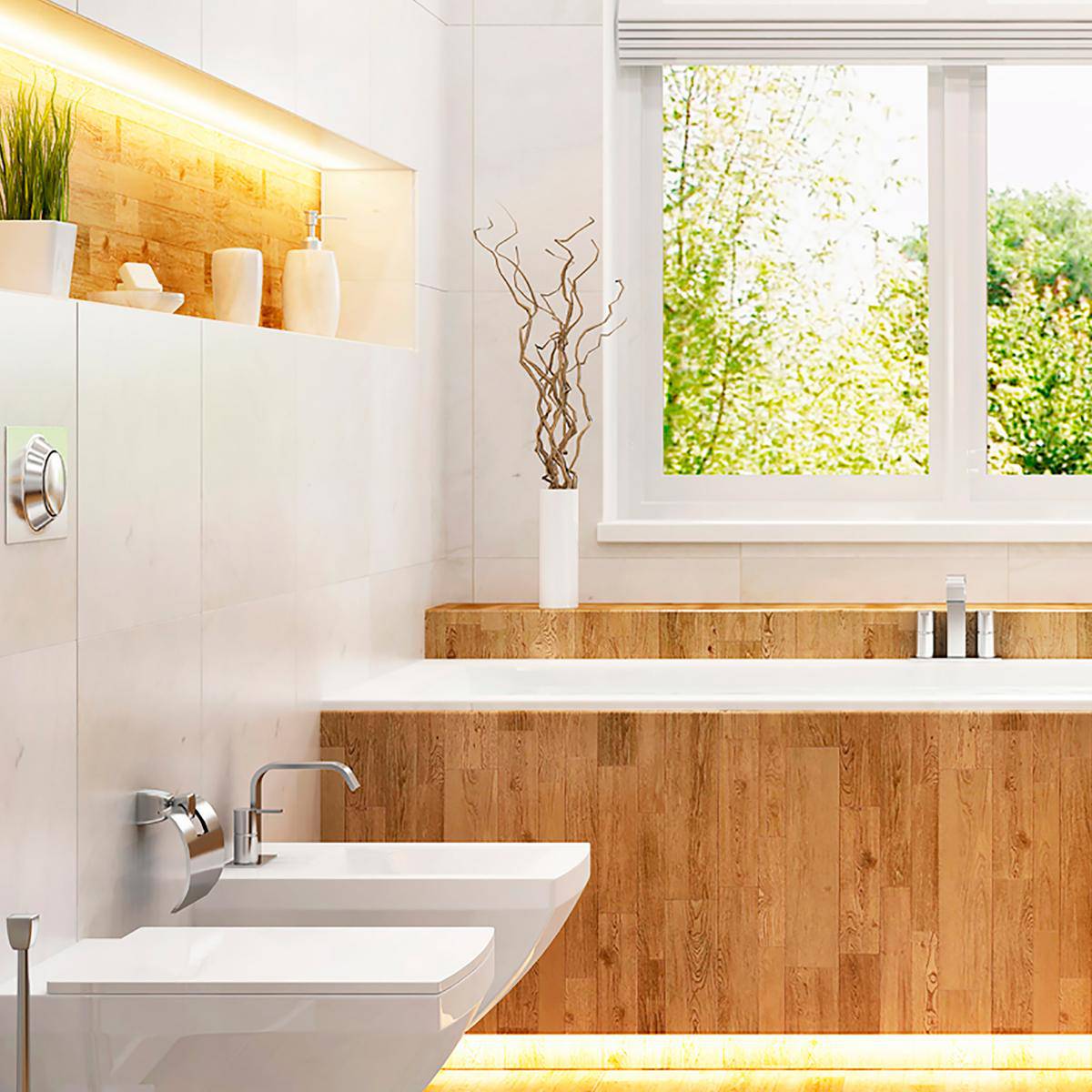 28 Watt; 16FT; Outdoor; LED; RGBW Strip Light - Green Lighting Wholesale