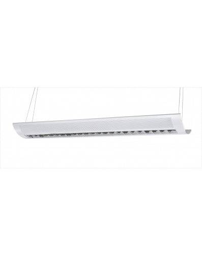 LED Architectural Parabolic 4' Suspended Direct/Indirect Light 5K - Green Lighting Wholesale